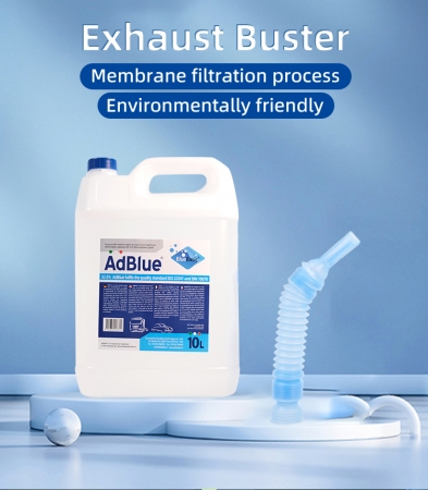 Solution aqueuse d'urée Ad Blue DEF fluide 10L avec carton pour réduire les émissions 