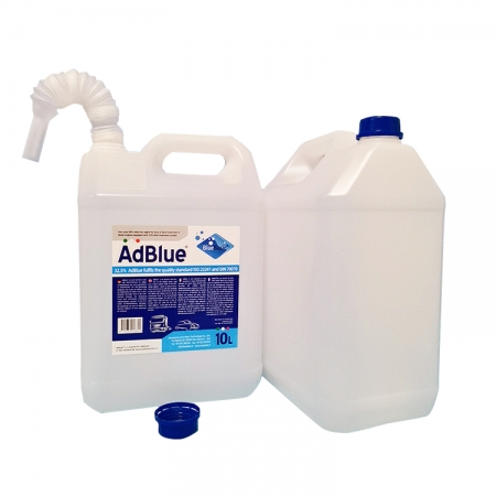 Solution d'urée ISO9001 AdBlue 10L avec tube en plastique verseur 