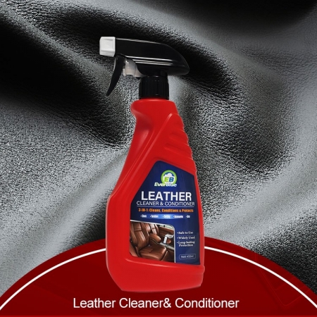 Spray nettoyant pour cuir protecteur de cuir bloquant les UV supérieur pour l'intérieur de la voiture 