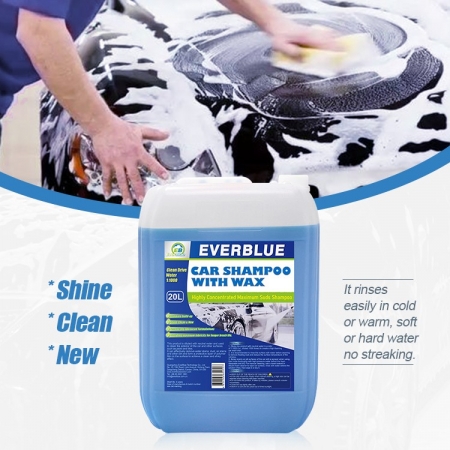 Produits de soin de nettoyant de shampooing de voiture de cire de lavage de voiture de mousse concentrée avec de la cire 