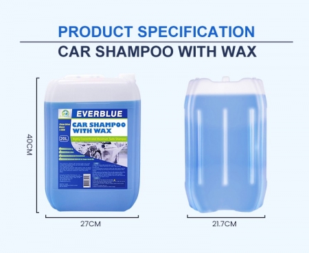 Savon de nettoyage liquide Super concentré 20L, shampoing à la cire pour lavage de voiture 