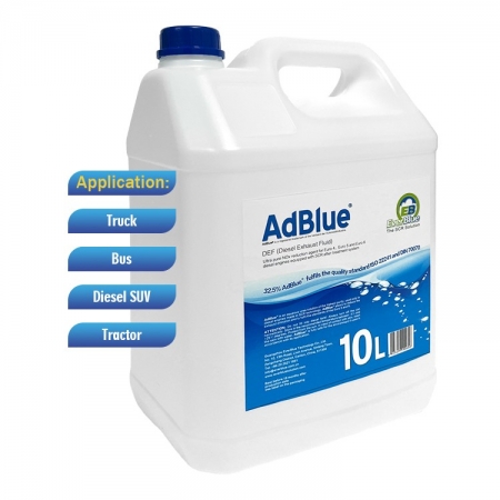 Produit Fluide d'échappement diesel AdBlue® 10l blue def pour réduire les émissions des voitures 