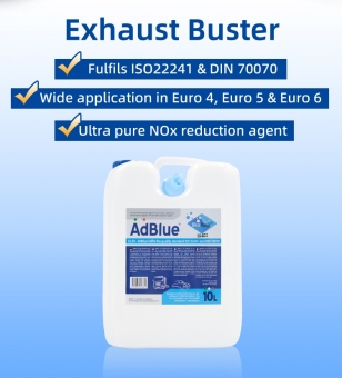 Populaire 10L AdBlue Urea liquide 32,5% Def 