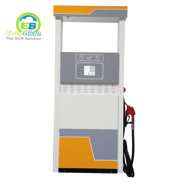 Durable single nozzle and dispaly diesel fuel dispenser 