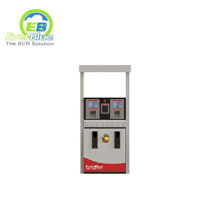 High performance AdBlue fuel dispenser with double nozzles 
