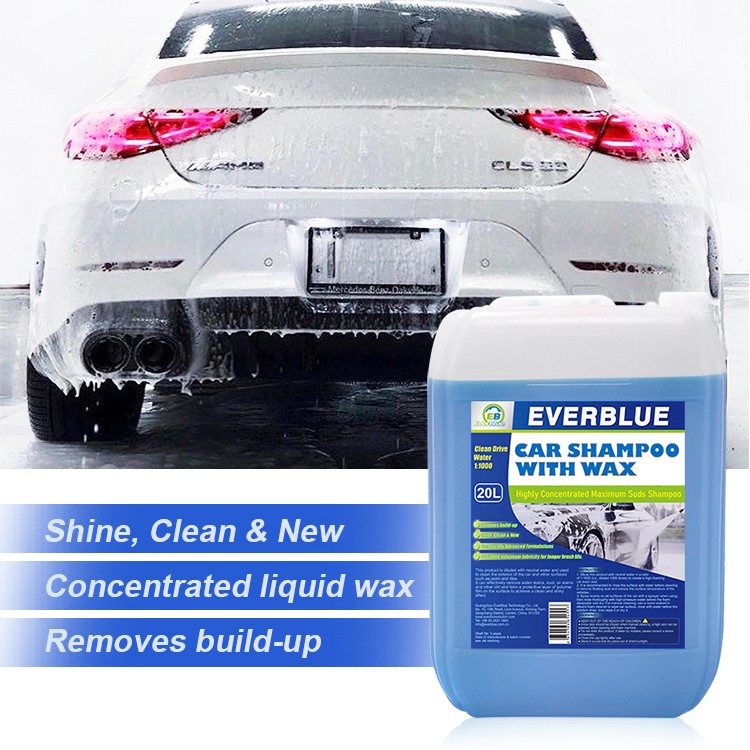 Cire de lavage pour shampoing pour voiture EverBlue