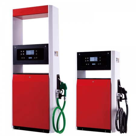 Distributeur de carburant électrique vente chaude Système d'alimentation en carburant Pompe à essence simple buse Double affichage 
