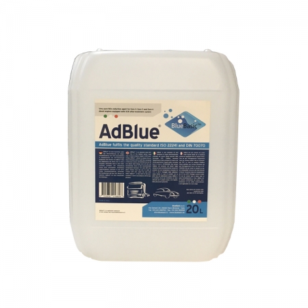 Liquide d'échappement diesel emballé dans un baril AdBlue 20L de haute qualité avec un tuyau pour les voitures à moteur diesel 