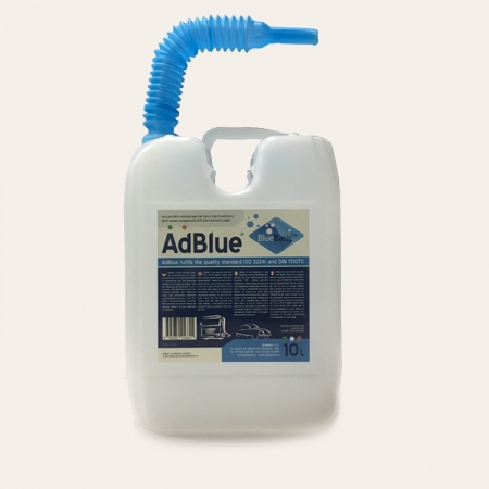 Solution d'urée ISO9001 AdBlue 10L avec tube en plastique verseur 