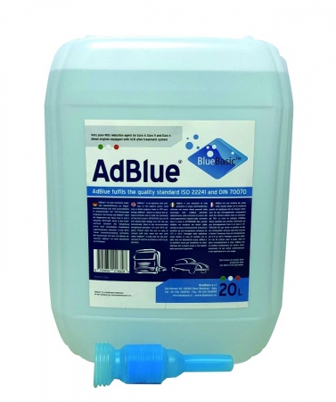 Nouvel emballage AdBlue DEF solution 20L bouteille avec trou d'inspiration 