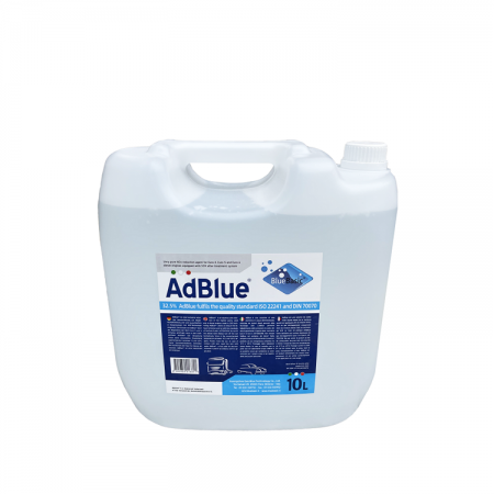 solution d'urée adblue® 10L AUS32 DEF avec tube latéral 