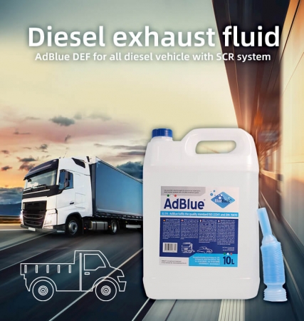 Fournisseur de la Chine Solution d'urée automobile ISO 22241 AdBlue® 10L 32,5 % pour véhicules diesel 