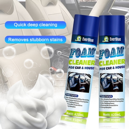 Spray nettoyant en mousse multifonctionnel largement utilisé pour éliminer la saleté, la graisse et la crasse 