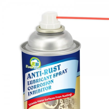 Spray lubrifiant multifonctionnel anti-rouille, liquide nettoyant pour rouille
     