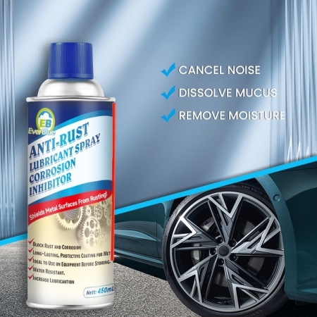 Spray nettoyant pour vélo, lubrifiant antirouille, dissolvant de rouille, pour voiture
     