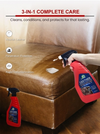 Spray de protection du cuir disponible en OEM, 500 ml
     