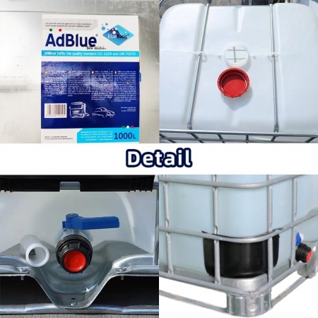 AdBlue® 1000l produit fluide d'échappement diesel urée adblue pour solution d'urée de véhicule
         