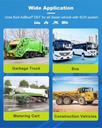 Anti-cristallisation ajouté DEF Utilisation du véhicule Solution d'urée 32,5% 