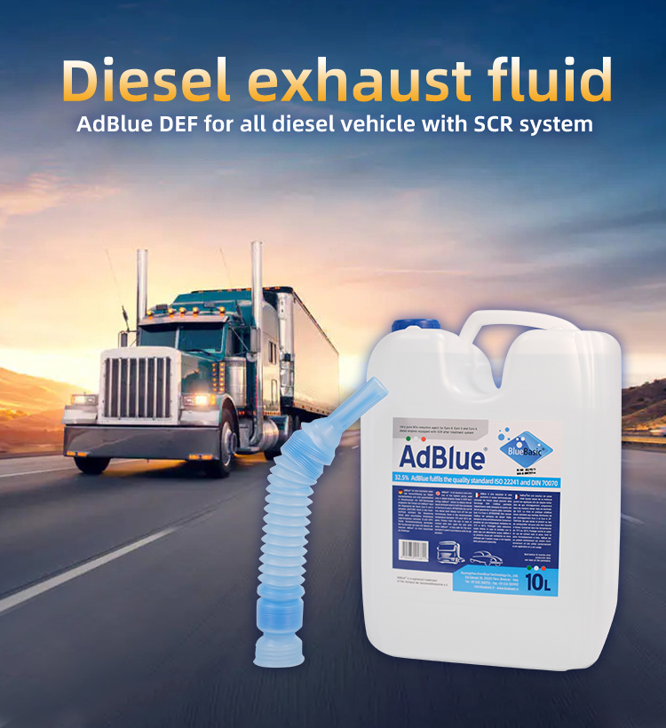 mode d'emploi du liquide d'échappement adblue/diesel
